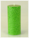 Bloklys 56 x 120 mm, økologisk plantestearin, Div. farver - EcoEgo - Green Living Made Easy