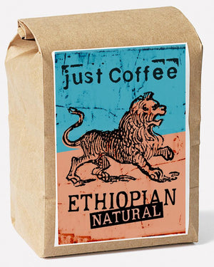 Just Coffee - Ethiopian Natural 250g - EcoEgo - Green Living Made Easy