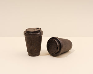 To-go kaffekop af kaffegrums og planteplastik - EcoEgo - Green Living Made Easy