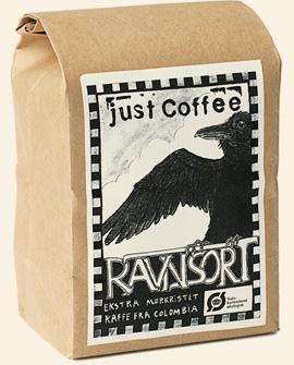 Just Coffee - Ravnsort 250g - EcoEgo - Green Living Made Easy