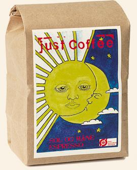 Just Coffee - Sol og Måne Espresso 250g - EcoEgo - Green Living Made Easy